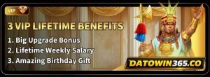 DATOWIN355.CO 3 VIP Lifetime Benefits