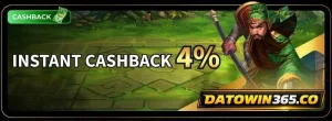 DATOWIN355.CO Instant Cashback 4%