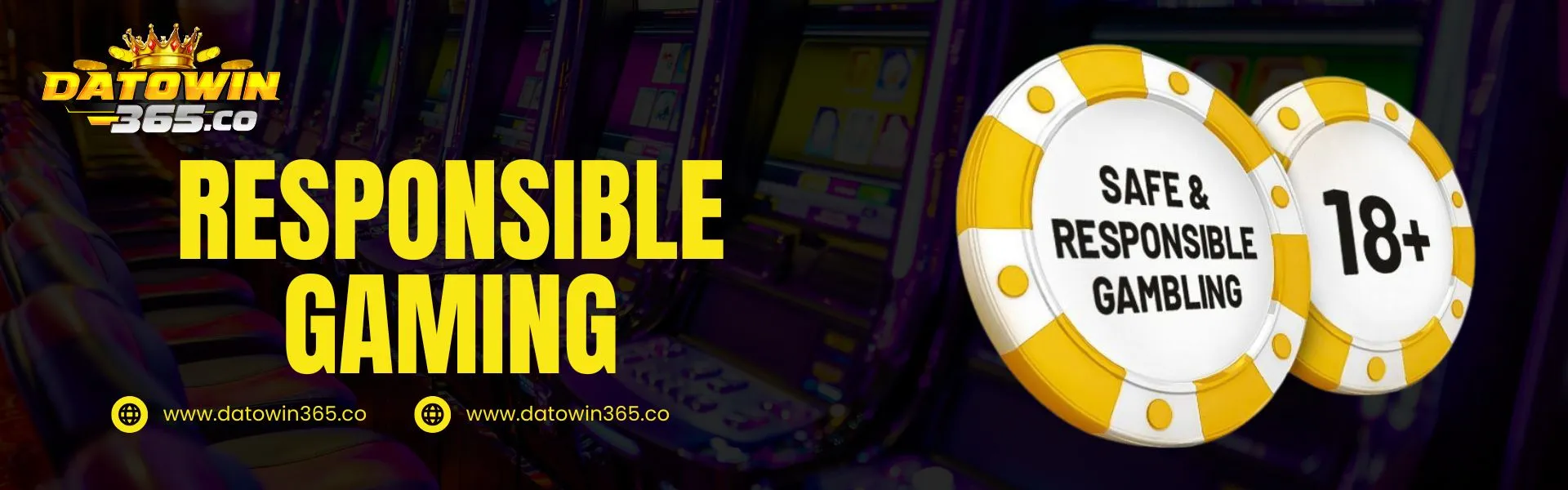 Responsible gaming information and tools at the DATOWIN365 online casino platform for Malaysian players